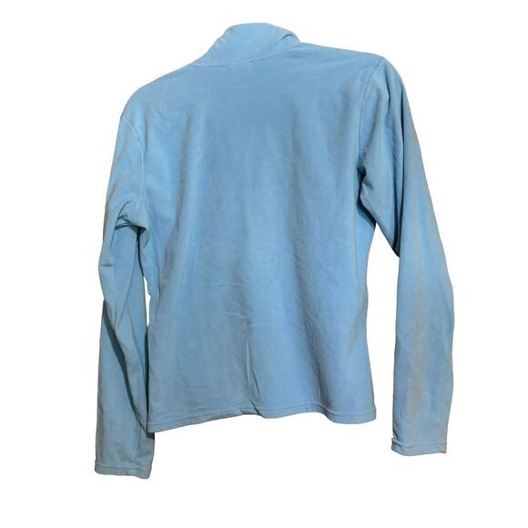 The North Face Jacket Womens Medium Blue Glacier 1/4 Zip Fleece Pullover - Picture 4 of 7
